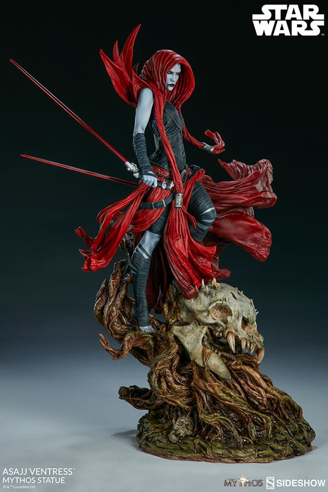 Asajj Ventress Statue by Sideshow Collectibles