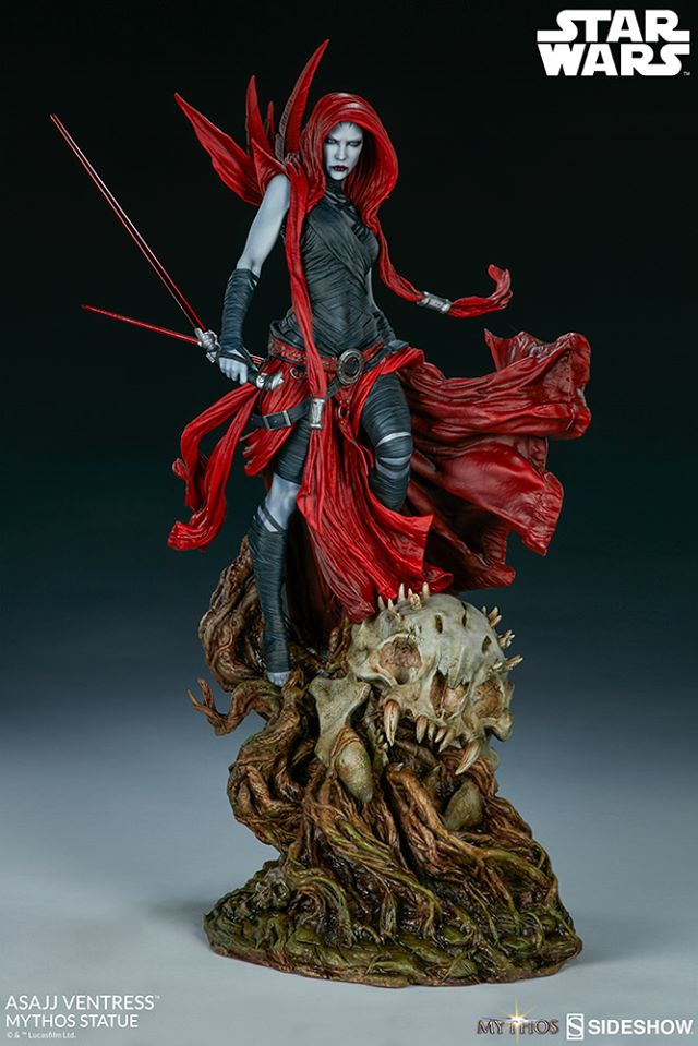 Asajj Ventress Statue by Sideshow Collectibles