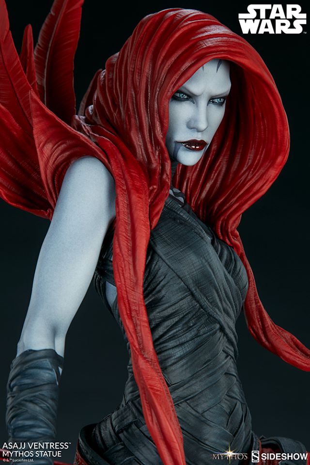 Asajj Ventress Statue by Sideshow Collectibles