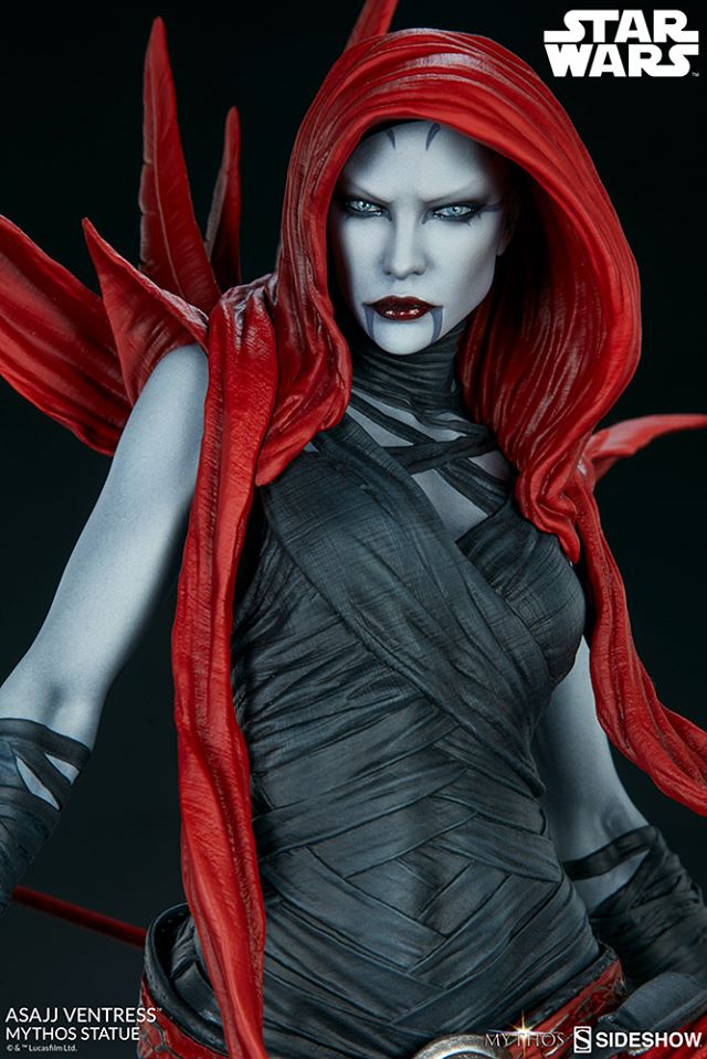 Asajj Ventress Statue by Sideshow Collectibles
