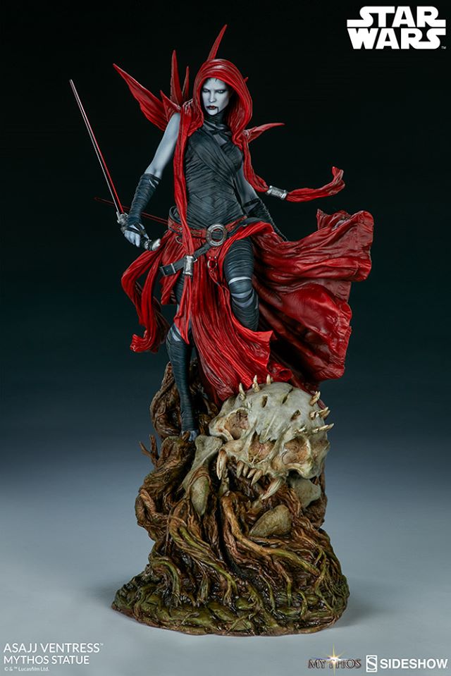 Asajj Ventress Statue by Sideshow Collectibles