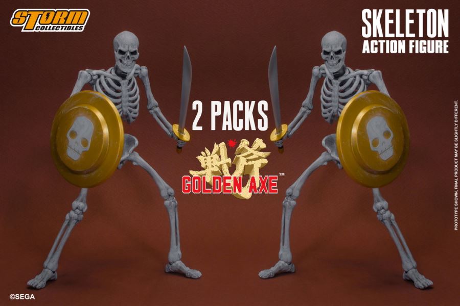 Storm Collectibles 1/12 Golden Axe - Skeleton Soldier 
