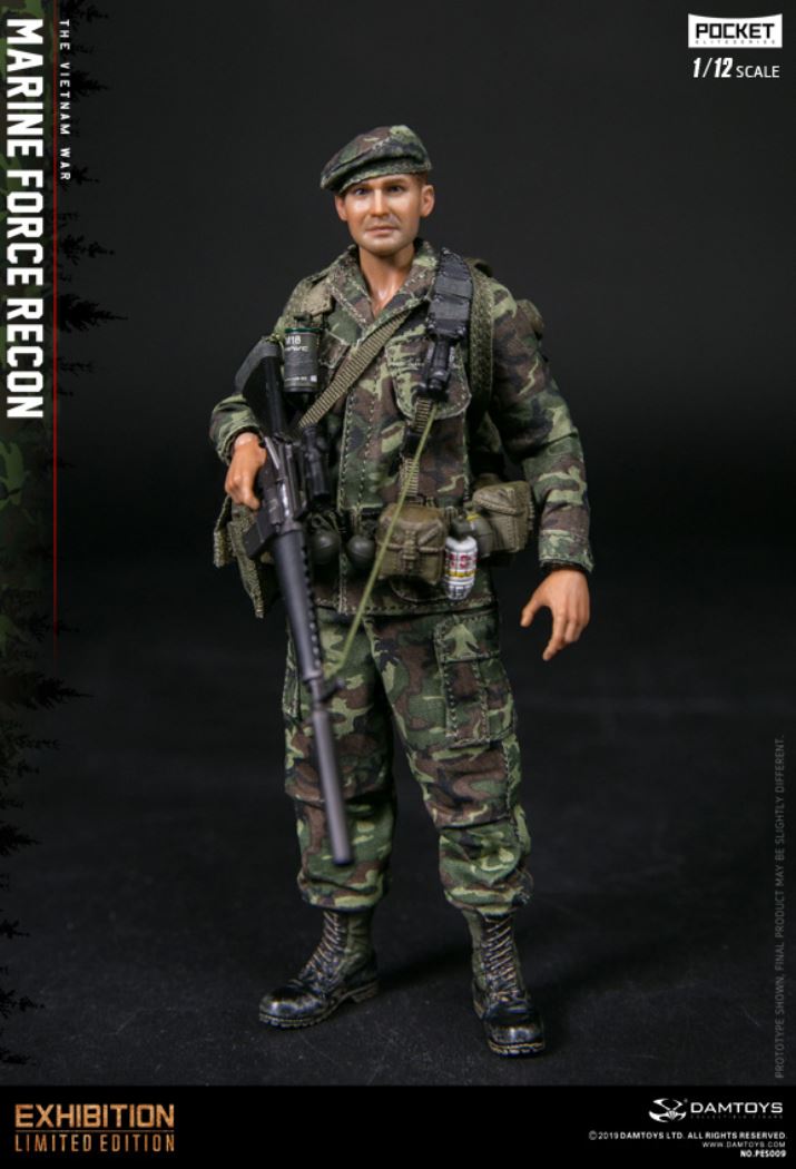 DAMTOYS 1/12 WF2019 Limited Edition Vietnam War US Marine Corps