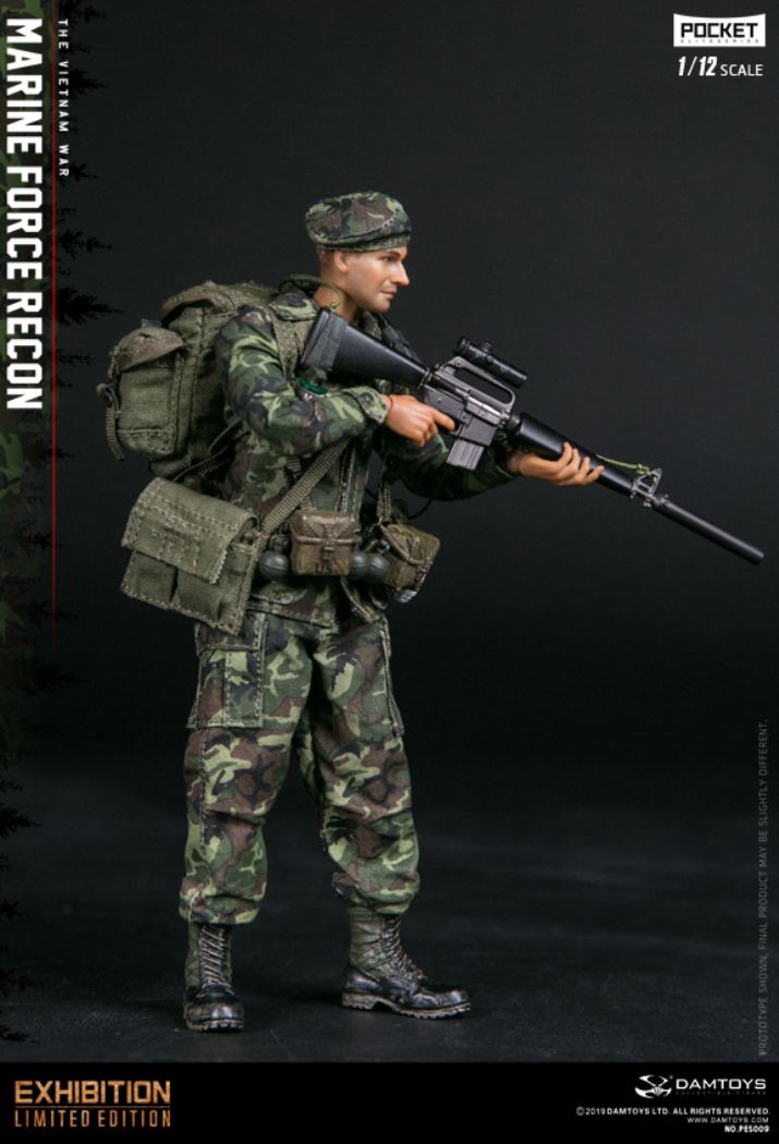 DAMTOYS 1/12 WF2019 Limited Edition Vietnam War US Marine Corps