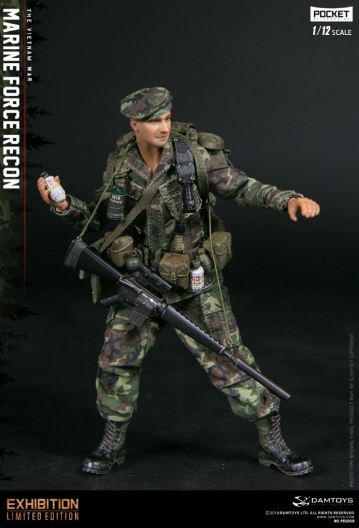 DAMTOYS 1/12 WF2019 Limited Edition Vietnam War US Marine Corps