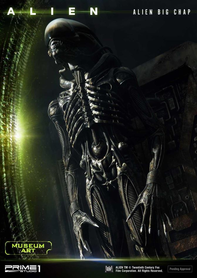 Alien Big Chap - Museum art (Prime 1 Studio)