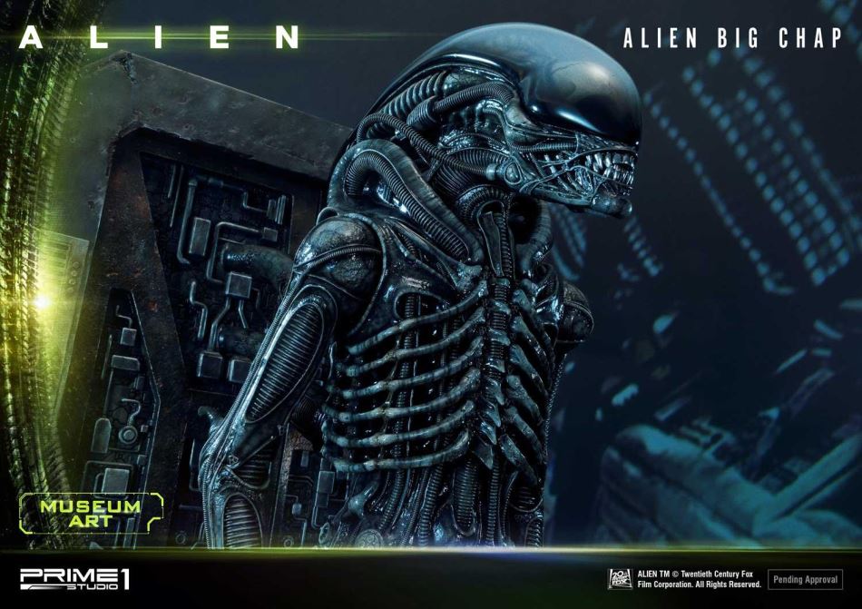 Alien Big Chap - Museum art (Prime 1 Studio)