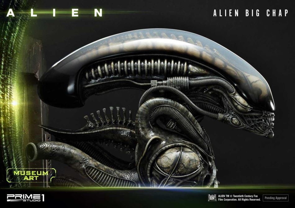 Alien Big Chap - Museum art (Prime 1 Studio)