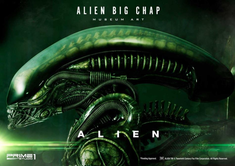 Alien Big Chap - Museum art (Prime 1 Studio)