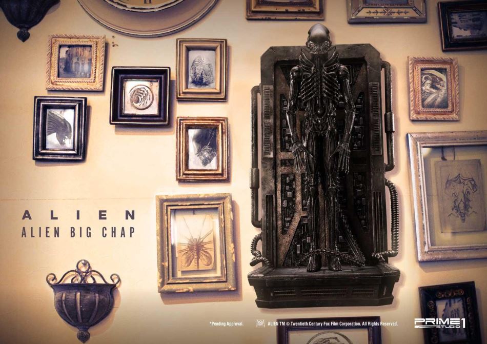 Alien Big Chap - Museum art (Prime 1 Studio)