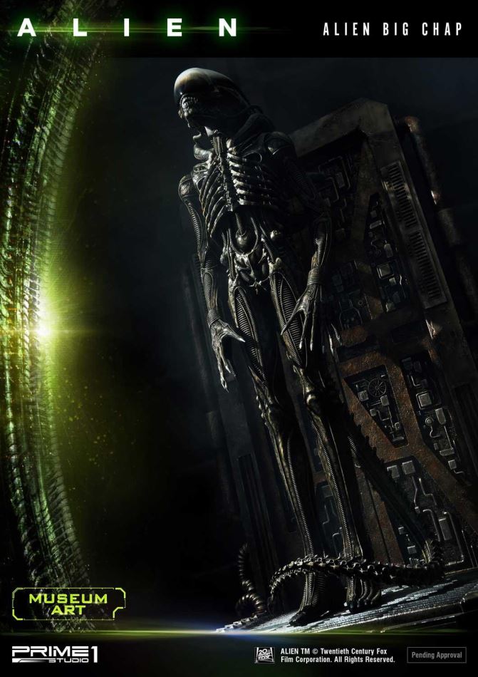 Alien Big Chap - Museum art (Prime 1 Studio)