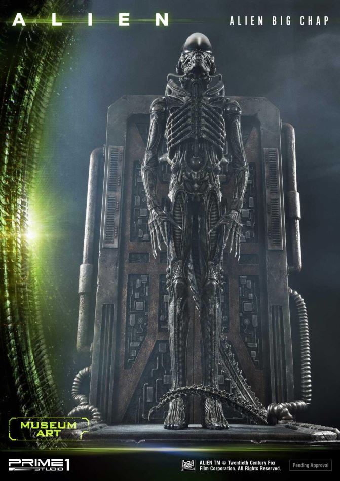 Alien Big Chap - Museum art (Prime 1 Studio)