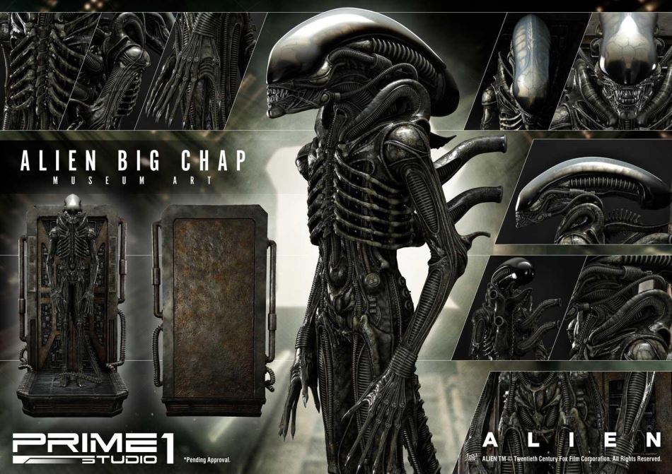 Alien Big Chap - Museum art (Prime 1 Studio)