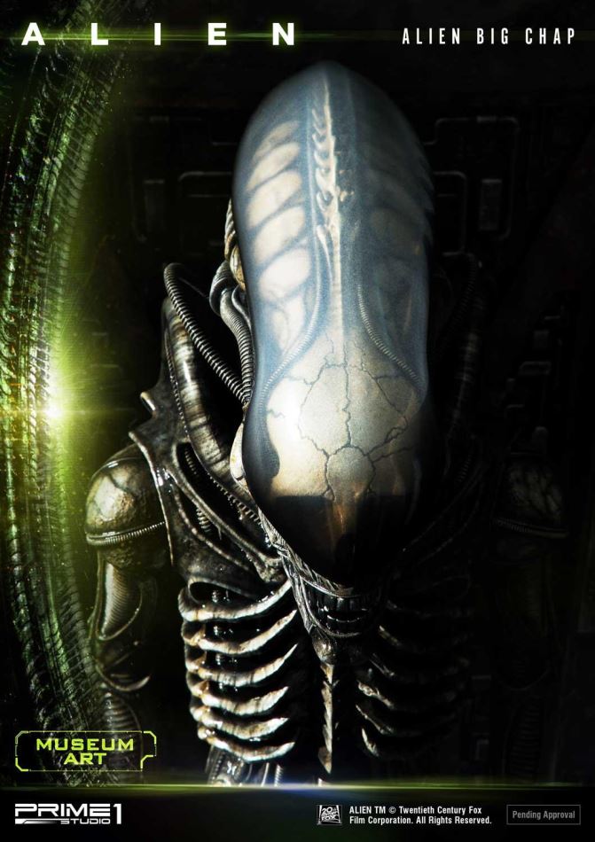 Alien Big Chap - Museum art (Prime 1 Studio)