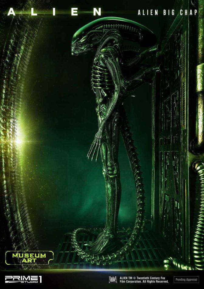 Alien Big Chap - Museum art (Prime 1 Studio)