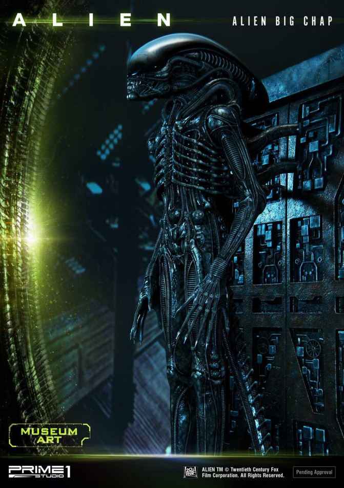 Alien Big Chap - Museum art (Prime 1 Studio)