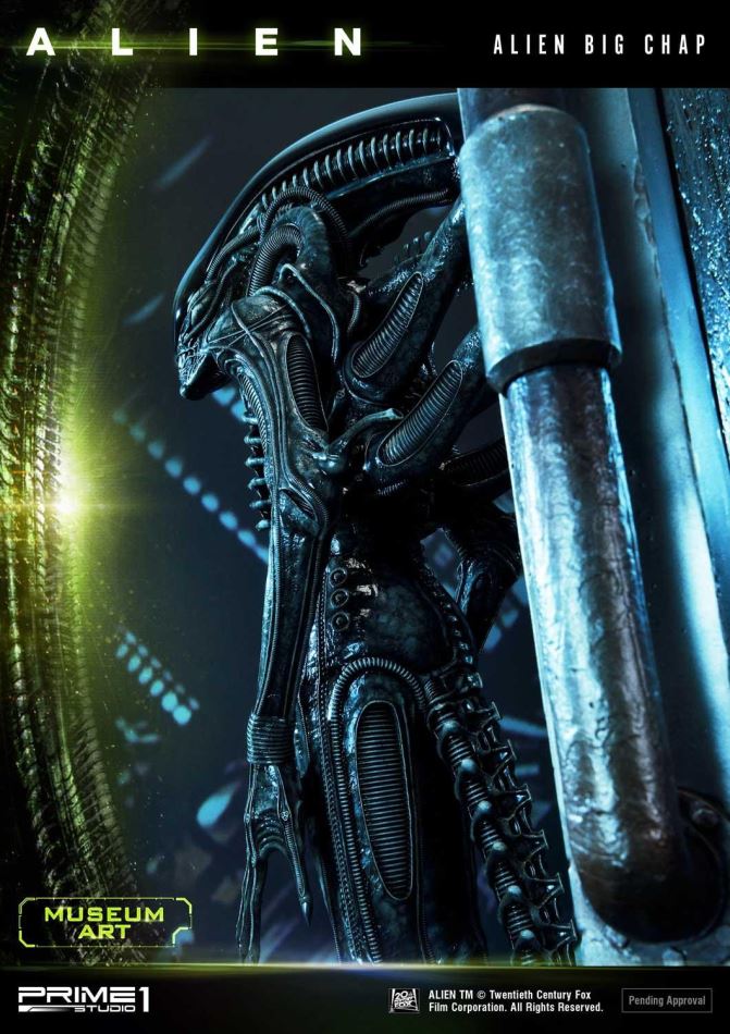 Alien Big Chap - Museum art (Prime 1 Studio)