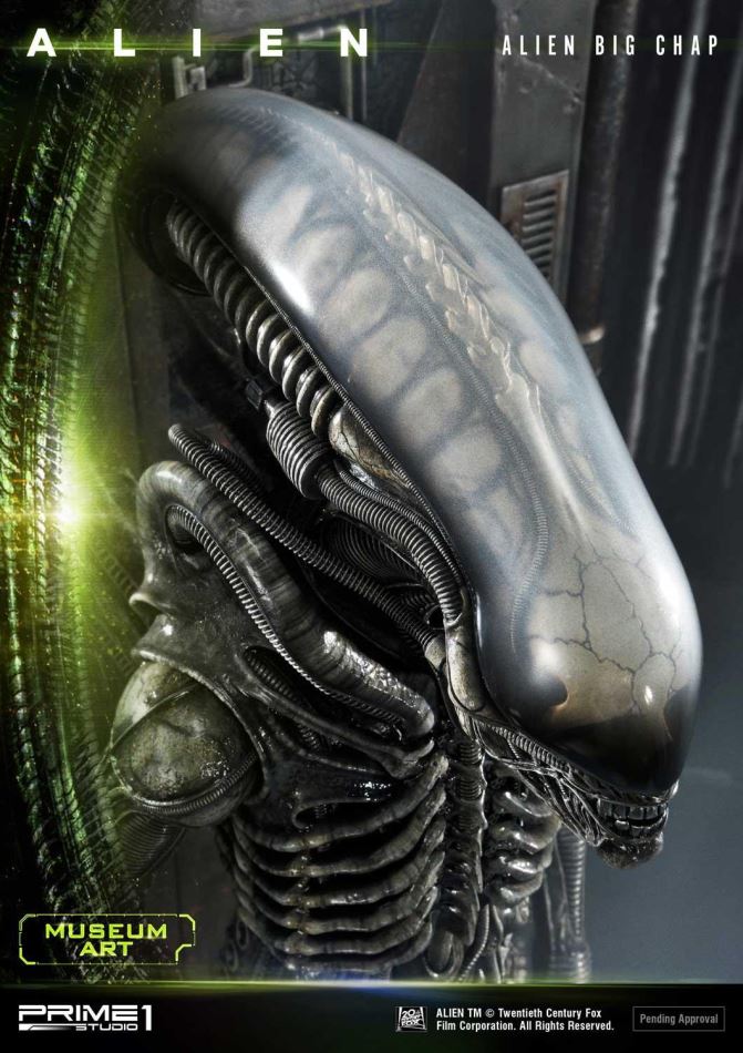 Alien Big Chap - Museum art (Prime 1 Studio)