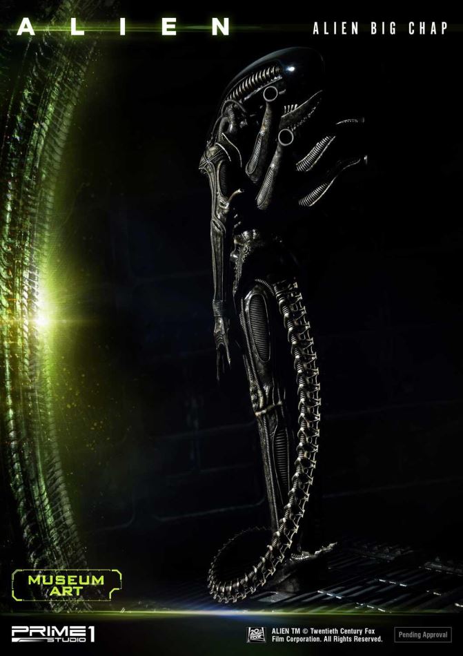 Alien Big Chap - Museum art (Prime 1 Studio)