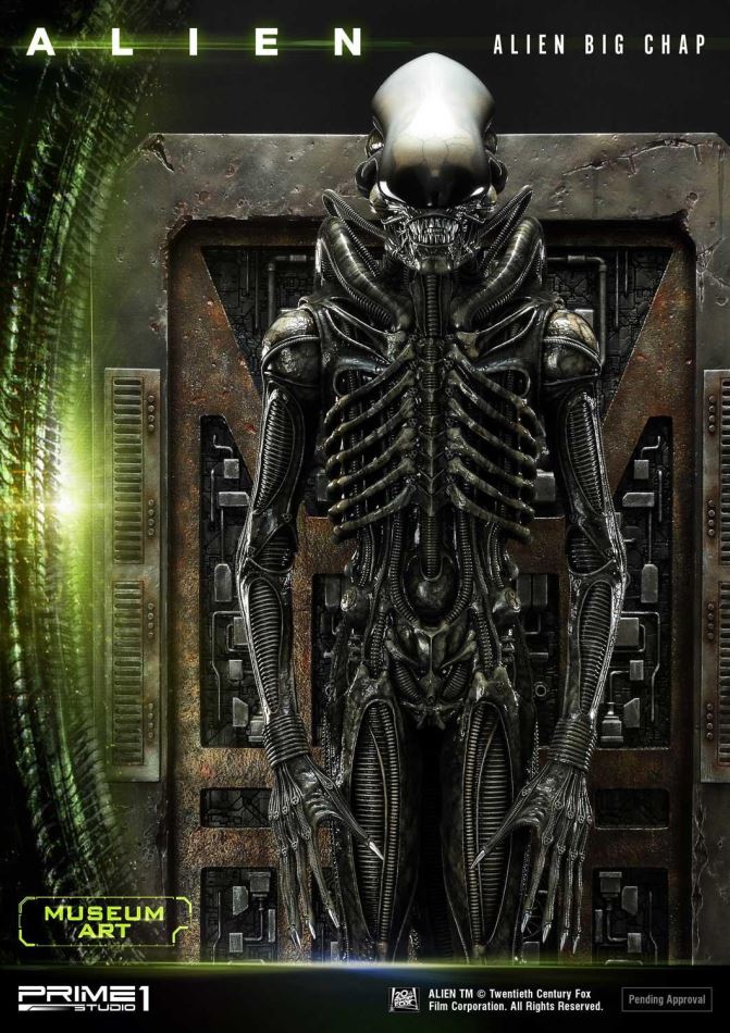 Alien Big Chap - Museum art (Prime 1 Studio)