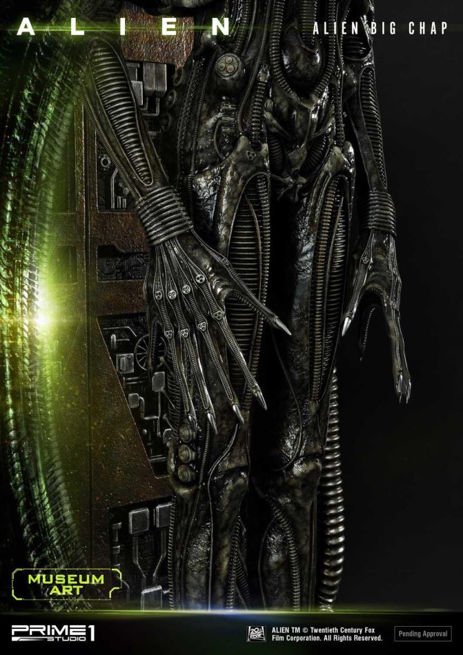 Alien Big Chap - Museum art (Prime 1 Studio)