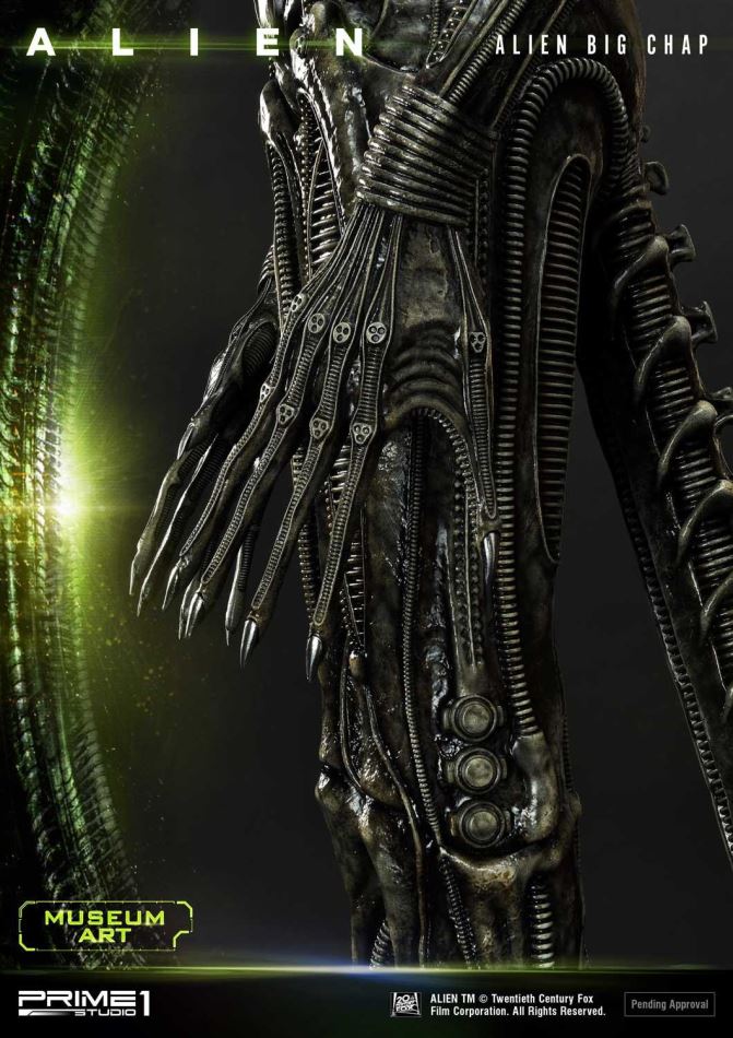 Alien Big Chap - Museum art (Prime 1 Studio)