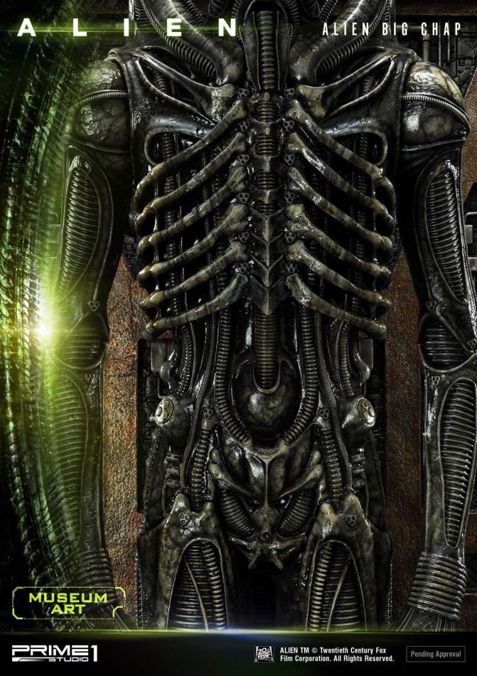 Alien Big Chap - Museum art (Prime 1 Studio)
