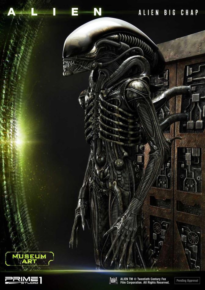 Alien Big Chap - Museum art (Prime 1 Studio)