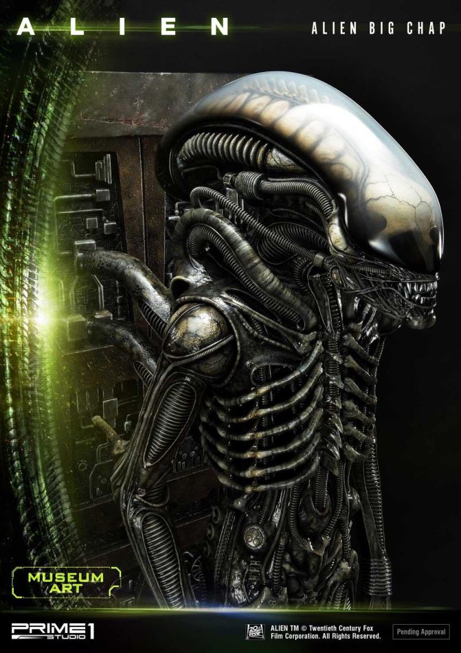 Alien Big Chap - Museum art (Prime 1 Studio)