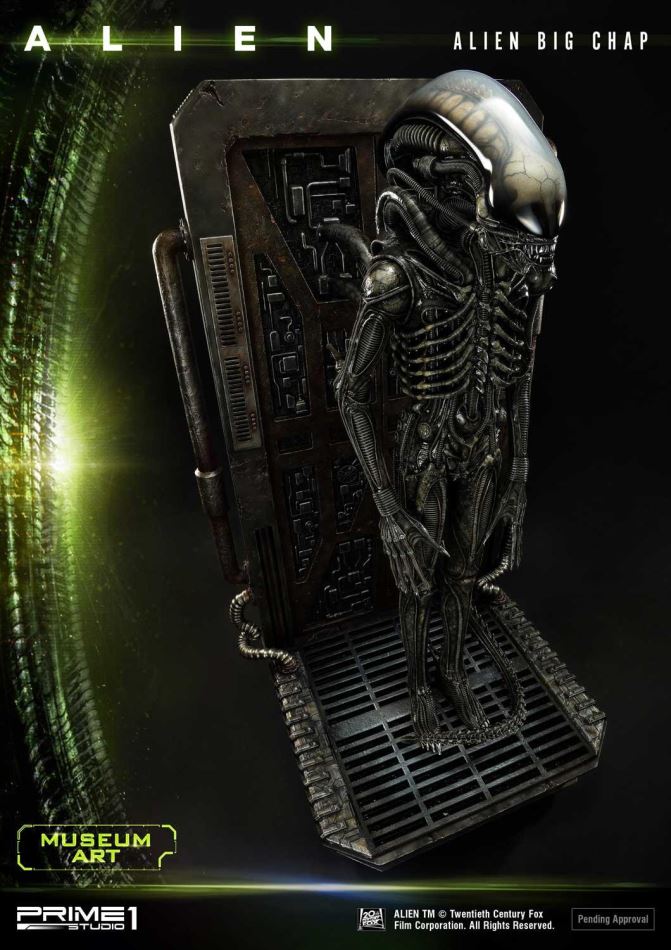 Alien Big Chap - Museum art (Prime 1 Studio)