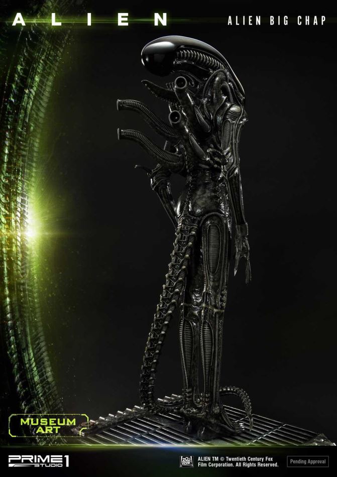 Alien Big Chap - Museum art (Prime 1 Studio)