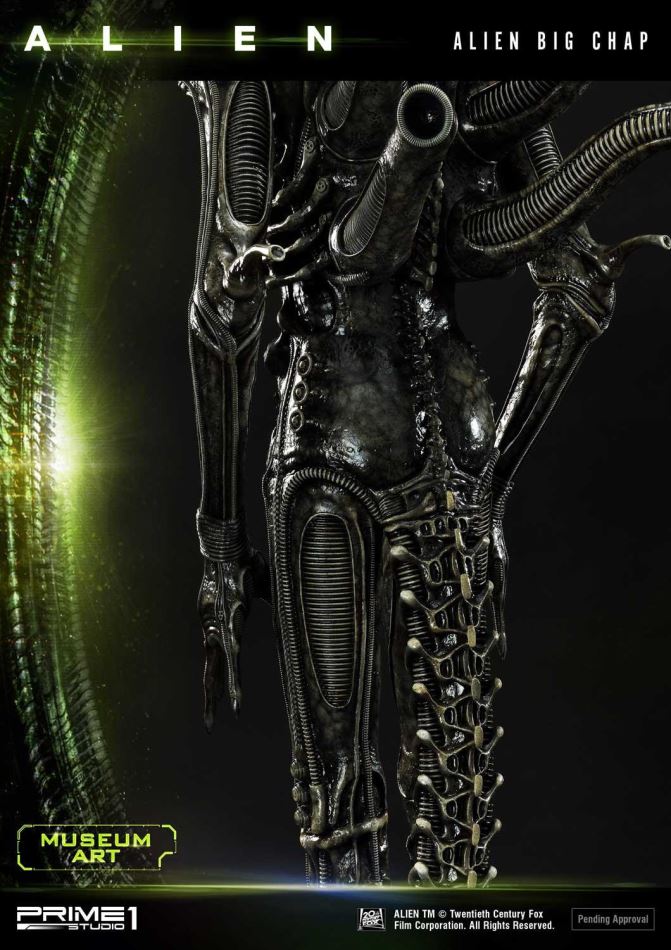Alien Big Chap - Museum art (Prime 1 Studio)