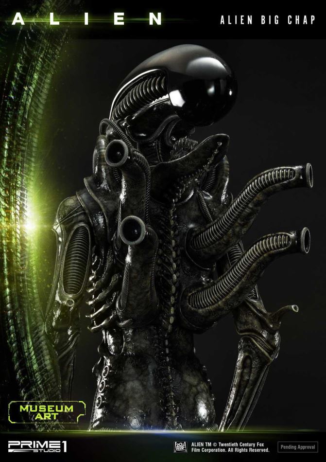 Alien Big Chap - Museum art (Prime 1 Studio)