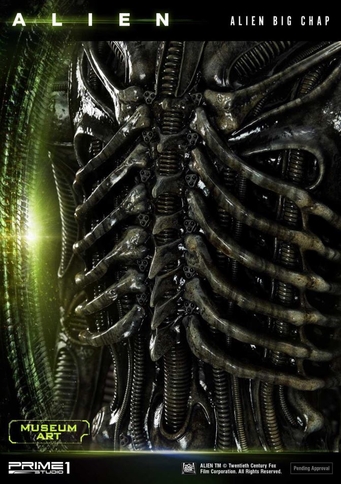Alien Big Chap - Museum art (Prime 1 Studio)