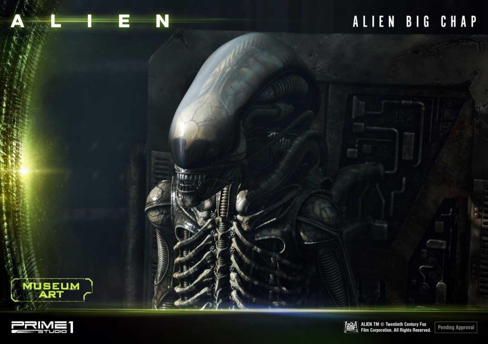Alien Big Chap - Museum art (Prime 1 Studio)