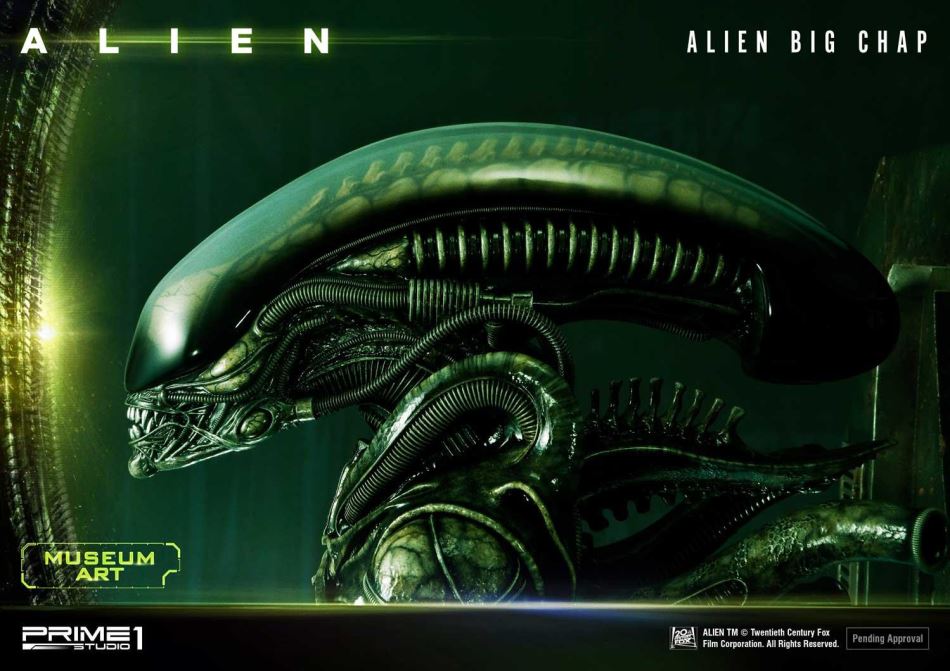 Alien Big Chap - Museum art (Prime 1 Studio)