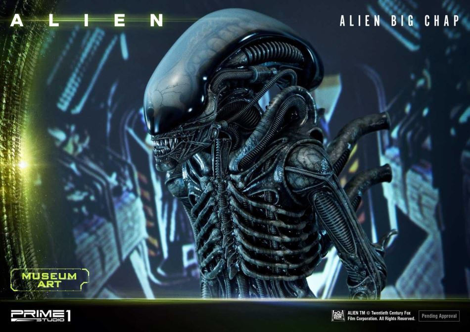 Alien Big Chap - Museum art (Prime 1 Studio)