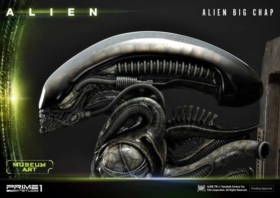 Alien Big Chap - Museum art (Prime 1 Studio)