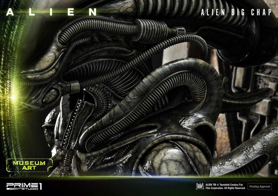 Alien Big Chap - Museum art (Prime 1 Studio)