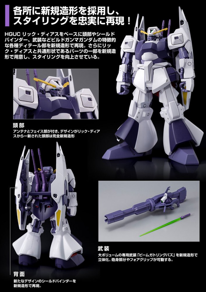 HGBD 1/144 Build Gamma Gundam (GUNDAM BUILD DIVERS) Bandai