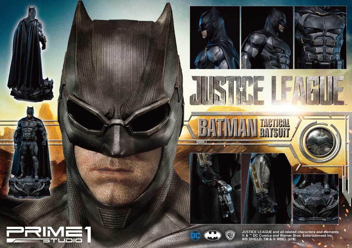 Batman Tactical Batsuit (Justice League) Prime1Studio