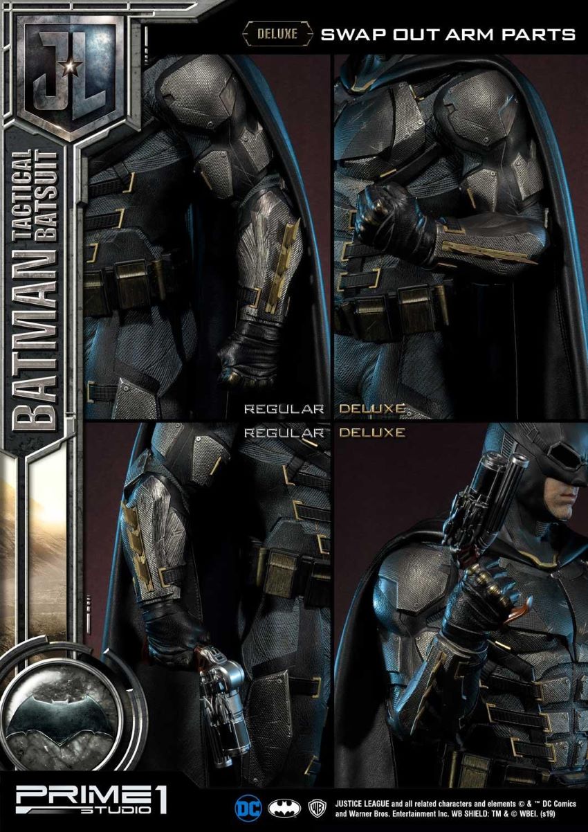 Batman Tactical BatsuitDX Bonus Version (Justice League) Prime1Studio