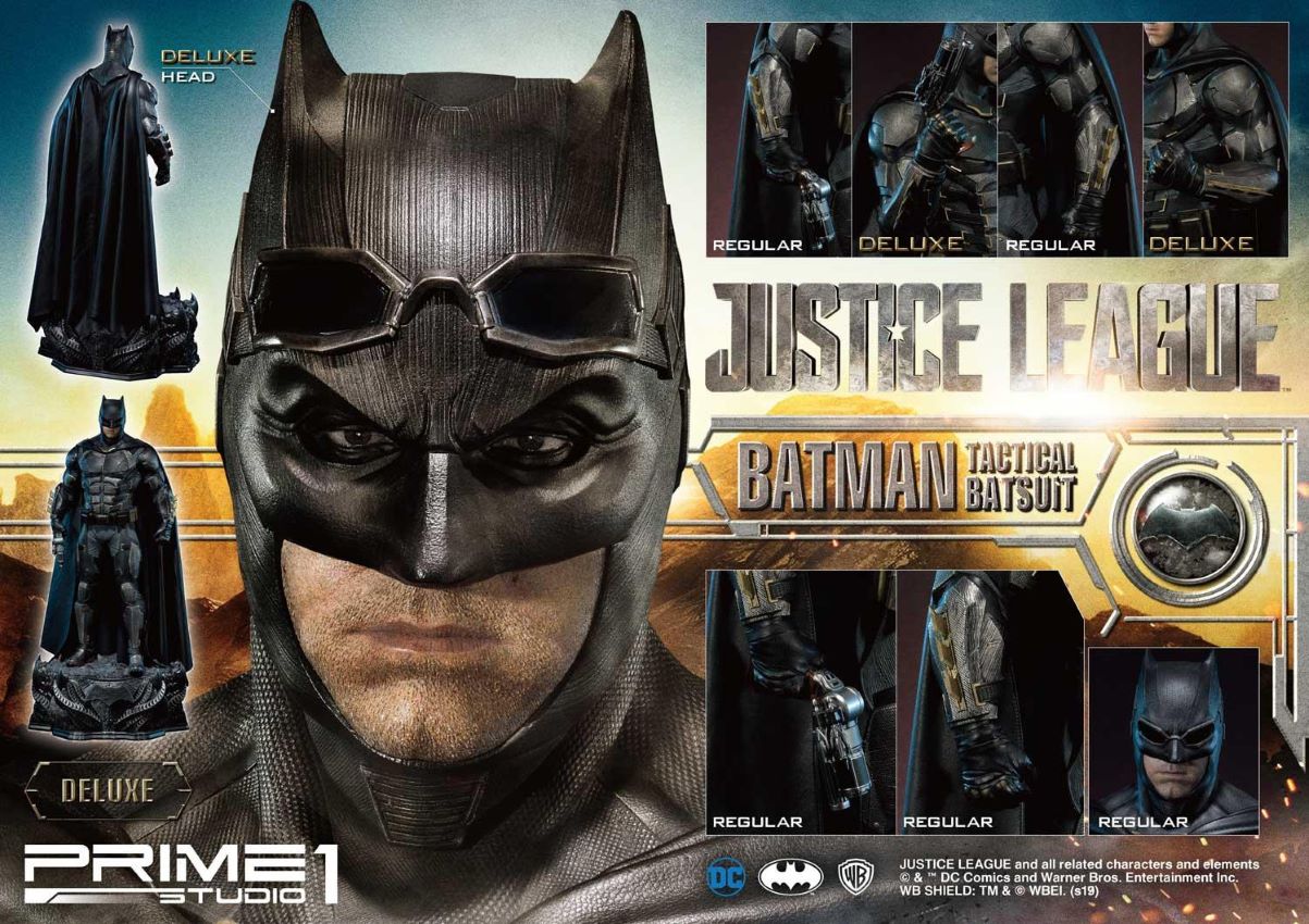 Batman Tactical BatsuitDX Bonus Version (Justice League) Prime1Studio