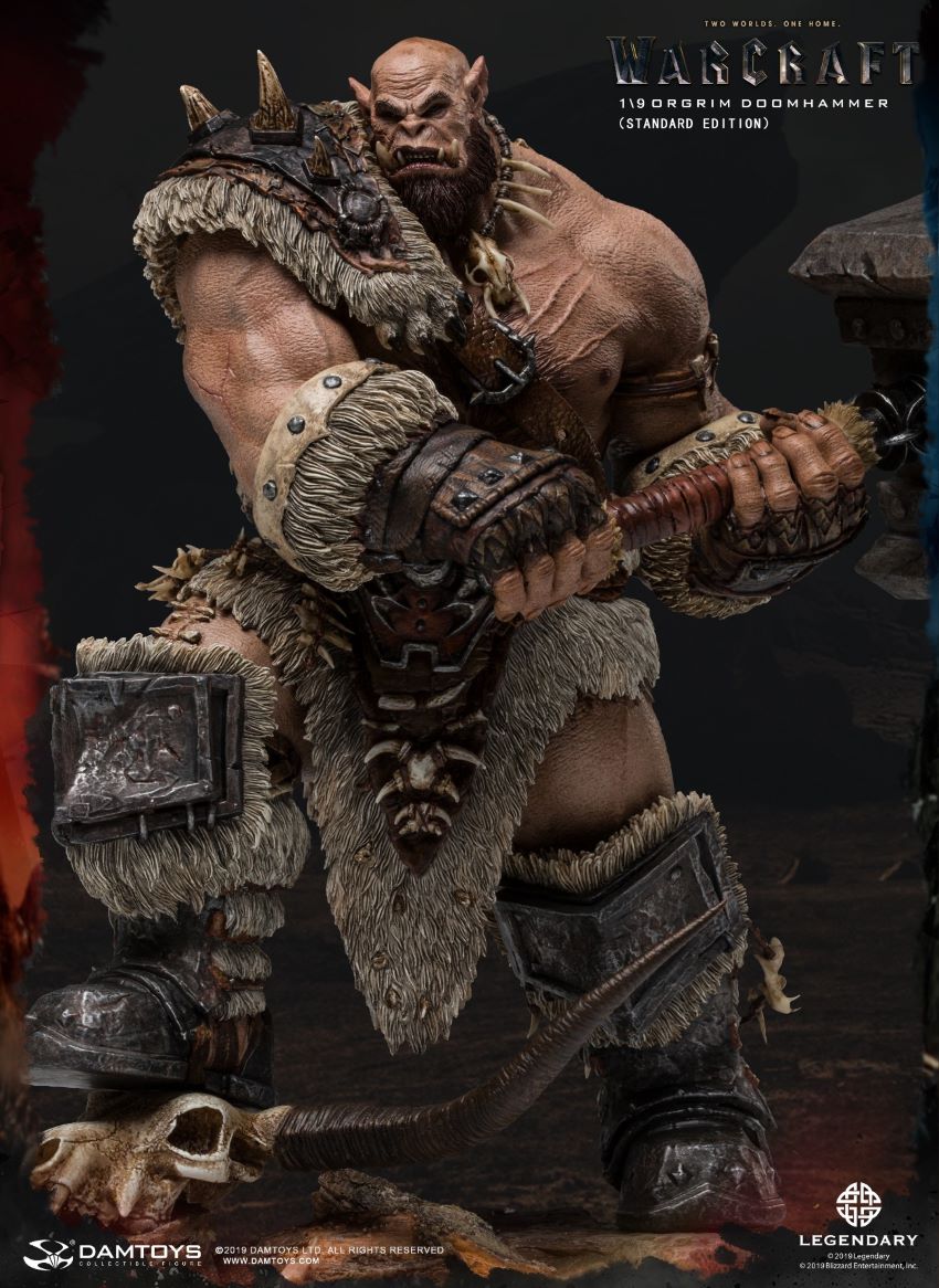 DAMTOYS EPIC SERIES: 10INCHES WARCRAFT - ORGRIM (STANDARD VERSION) (NO.DMLW012)