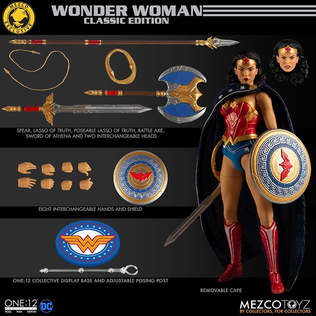 MEZCO ONE: 12 COLLECTIVE Wonder Woman - Classic Edition