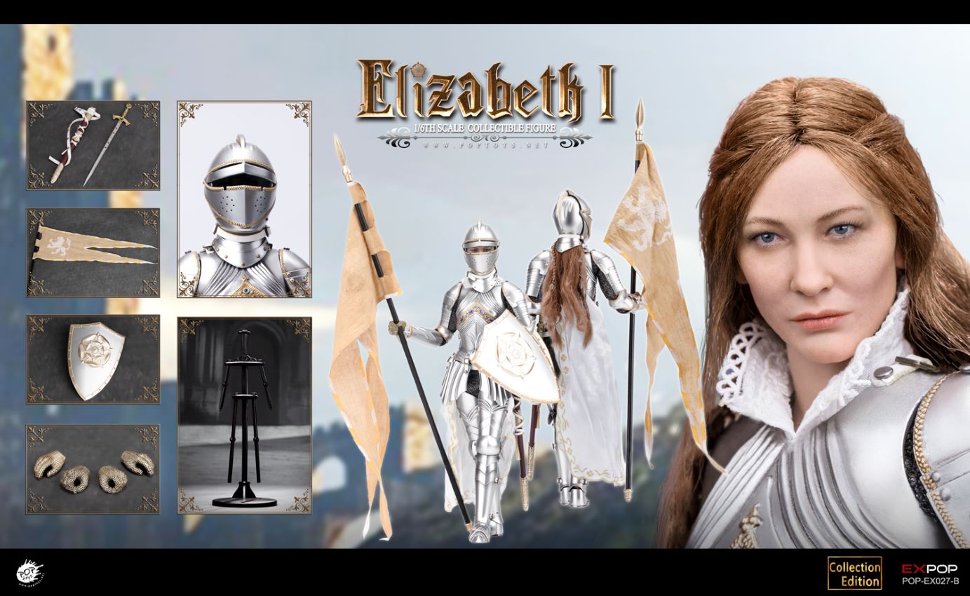 POPTOYS EX027 1/6 Queen Elizabeth (Deluxe Edition)