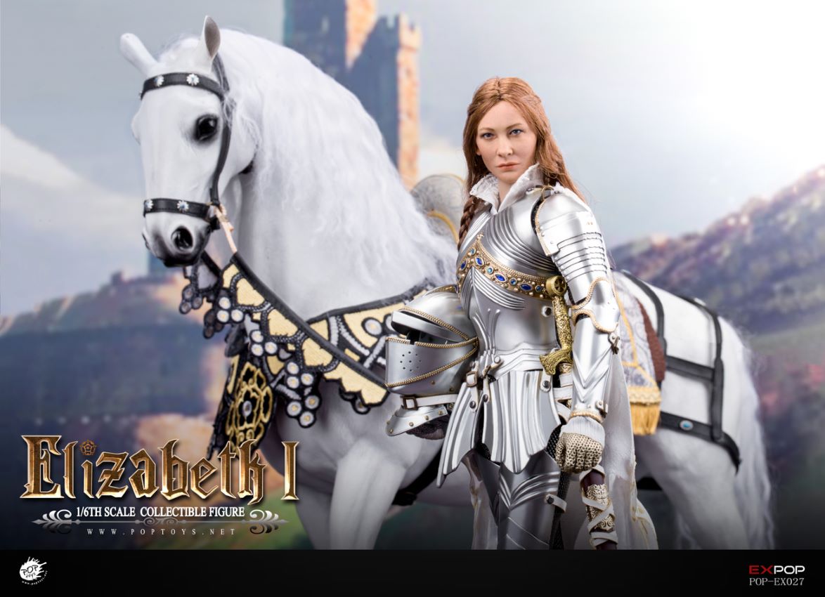 POPTOYS 1/6 White Horses