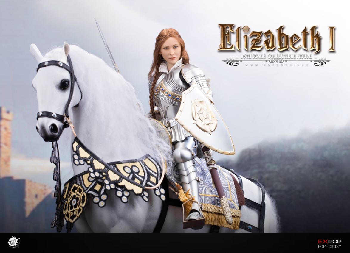 POPTOYS 1/6 White Horses