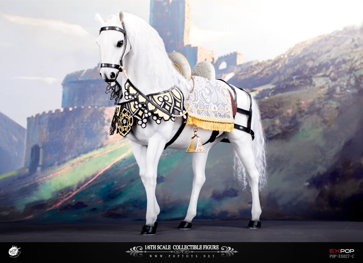 POPTOYS 1/6 White Horses