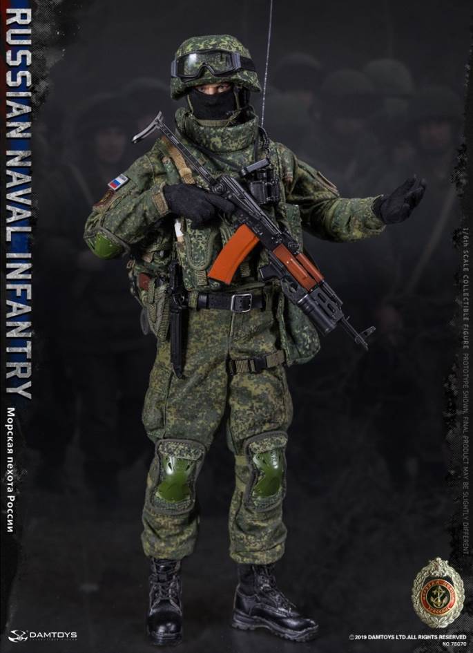 DAMTOYS 1/6 RUSSIAN NAVAL INFANTRY  Aciton Figure